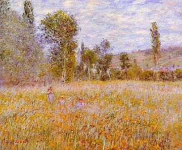 Un prado Claude Monet Pinturas al óleo
